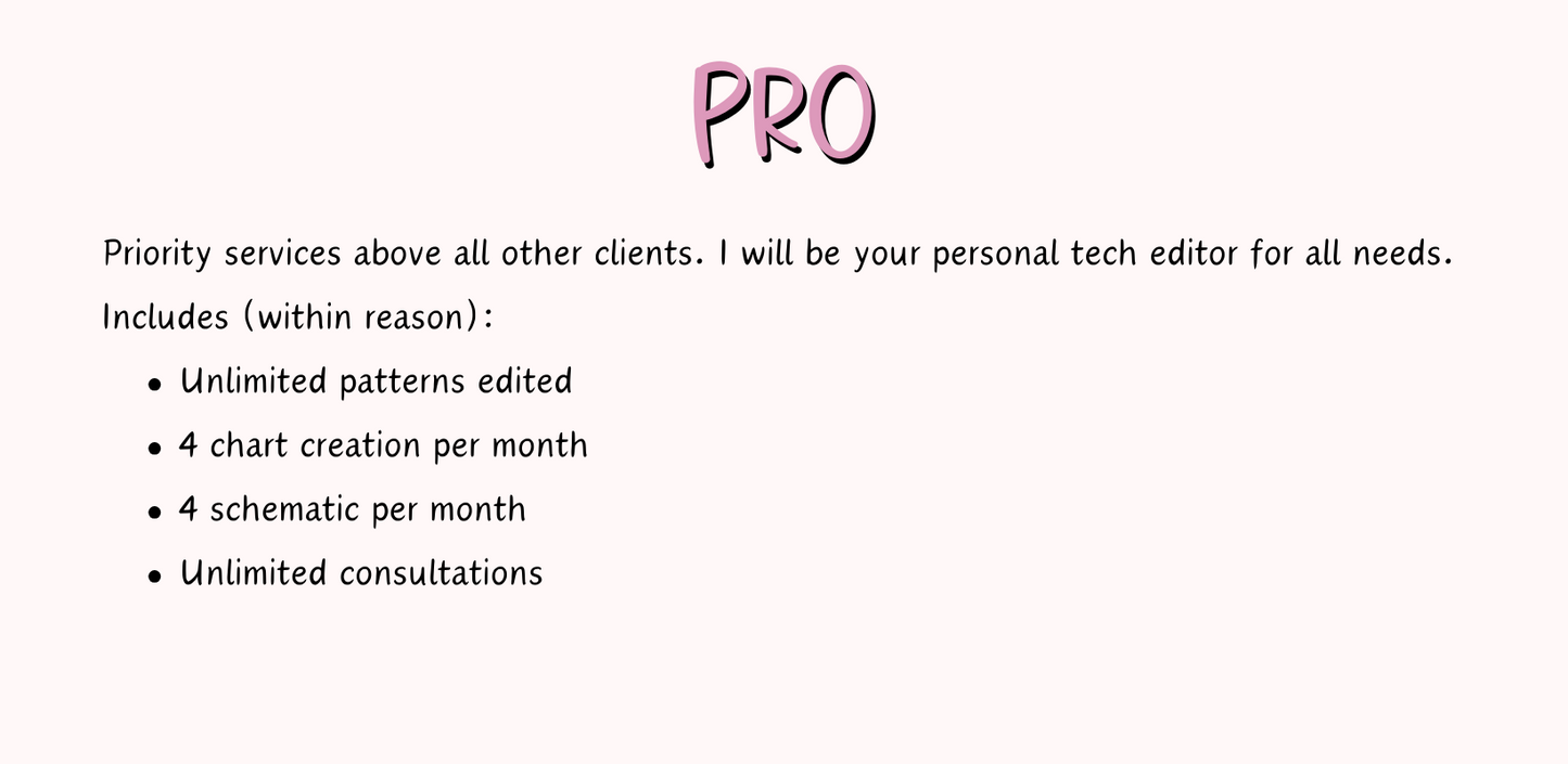 Tech Editing Services