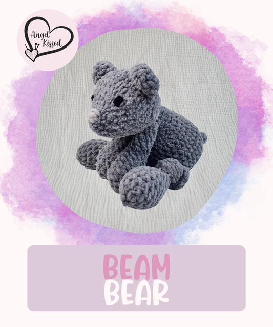 MADE TO ORDER- Beam Bear Little Plushie