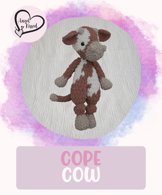 MADE TO ORDER- Cope Cow Little Snuggler
