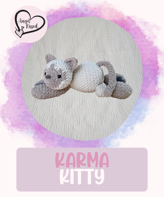 MADE TO ORDER- Karma Kitty Little Plushie