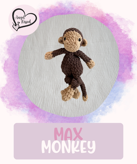 MADE TO ORDER- Max Monkey Little Snuggler