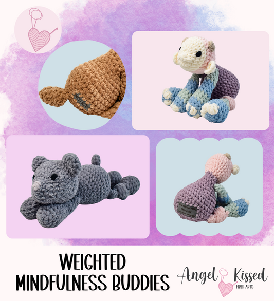 MADE TO ORDER- WEIGHTED Little Plushie Mindfulness Buddy