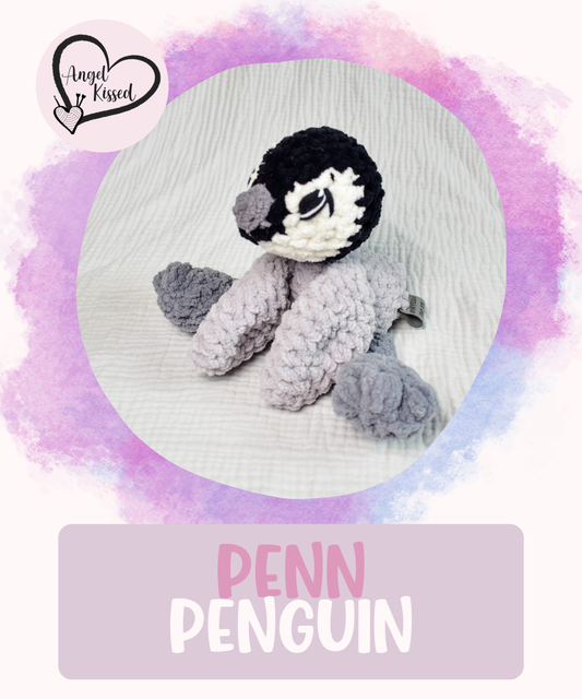 MADE TO ORDER- Penn Penguin Mini Plushie