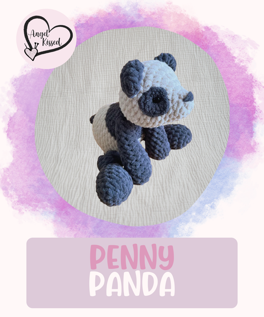 MADE TO ORDER- Penny Panda Little Plushie