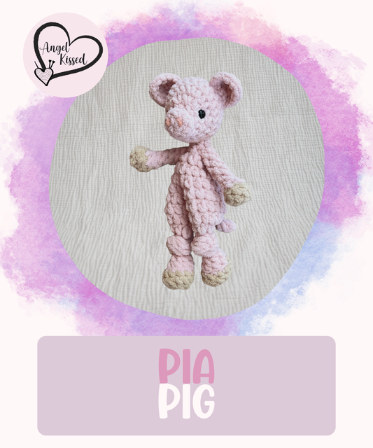 MADE TO ORDER- Pia Pig Mini Snuggler