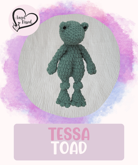 MADE TO ORDER- Tessa Toad Little Snuggles