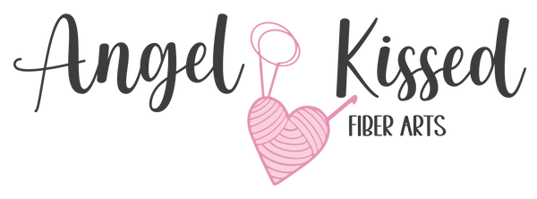 Angel Kissed Fiber Arts logo