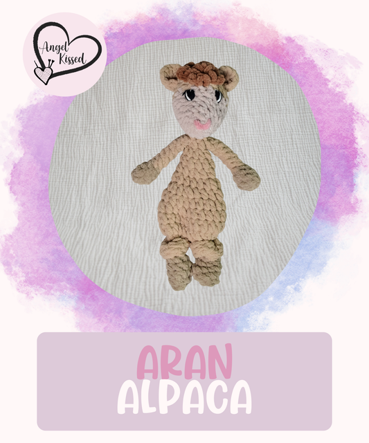 MADE TO ORDER- Aran Alpaca Mini Snuggler