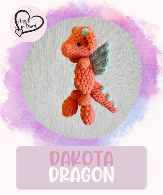 MADE TO ORDER- Dakota Dragon Mini Snuggler