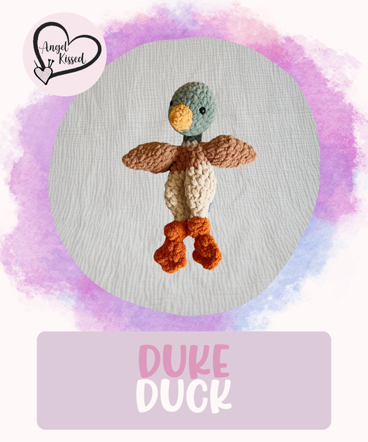 MADE TO ORDER- Duke Duck Mini Snuggler