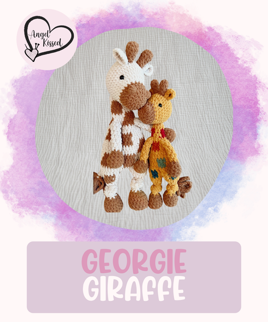 MADE TO ORDER- Georgie Giraffe Big Snuggler