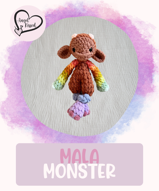 MADE TO ORDER- Mala Monster Mini Snuggler
