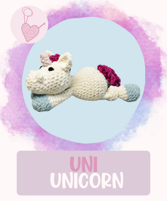 MADE TO ORDER- Uni Unicorn Plushie